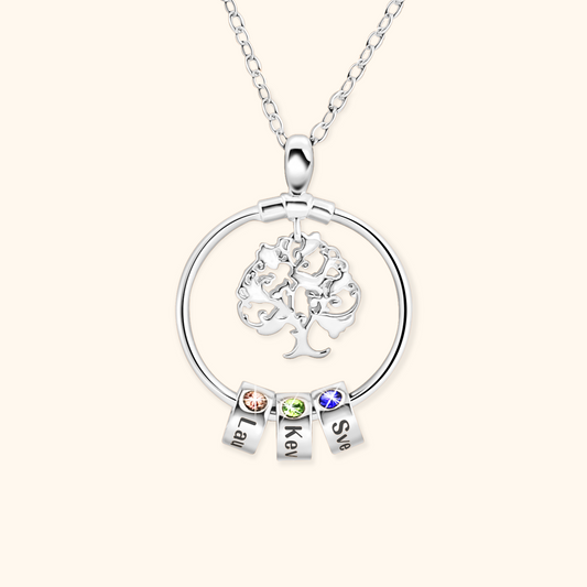 Life Tree Birthstone Necklace