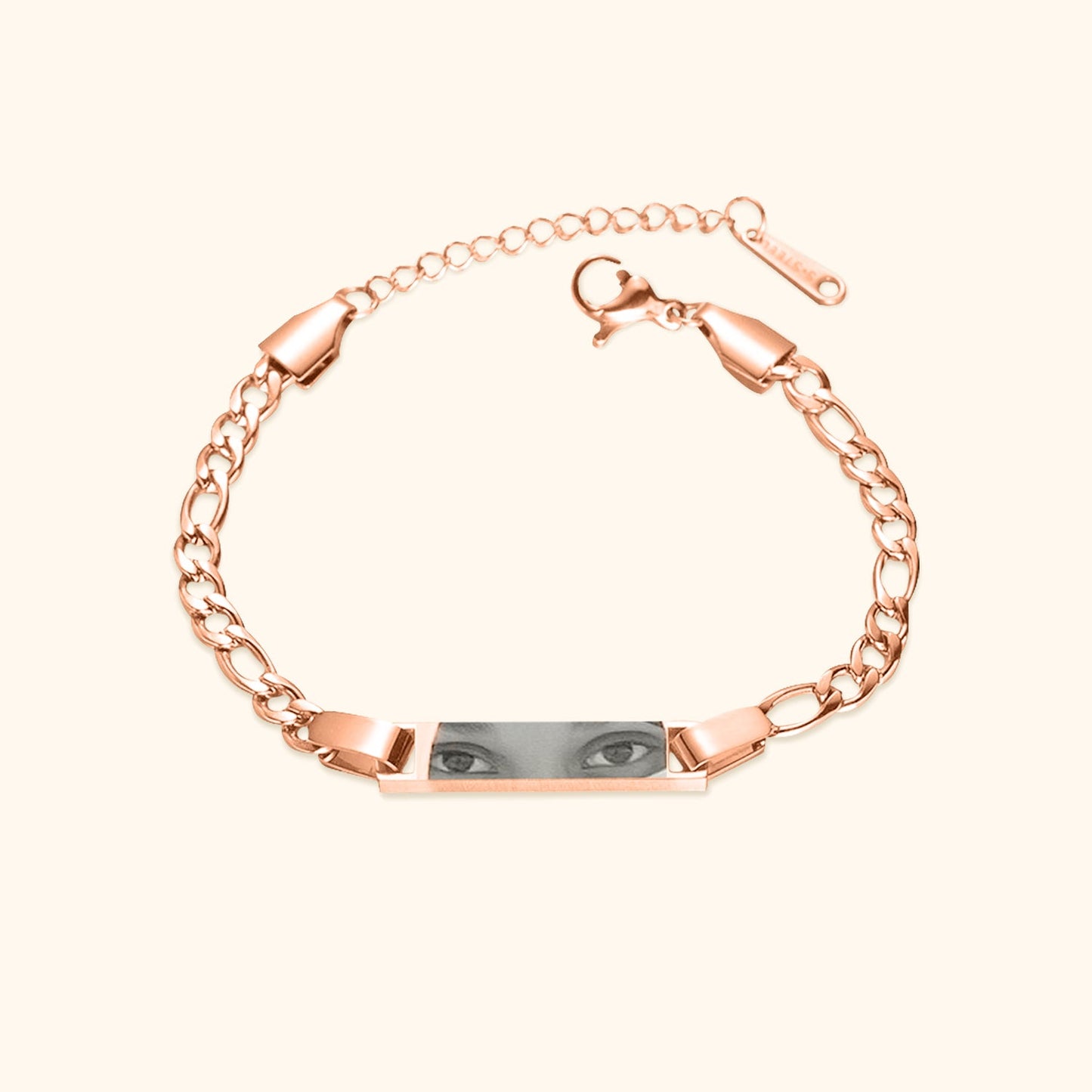 Personalised Engraved Eye Bracelet