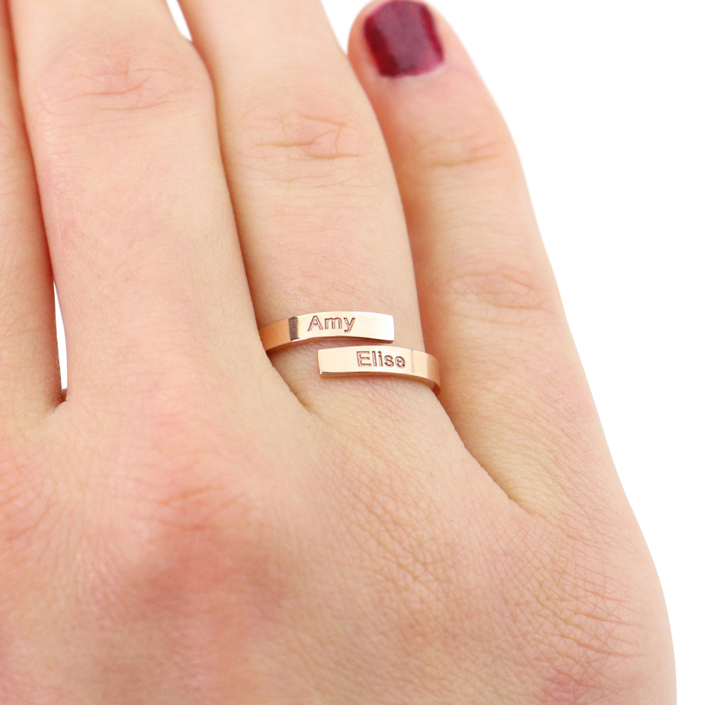Double Kirographic Name Ring