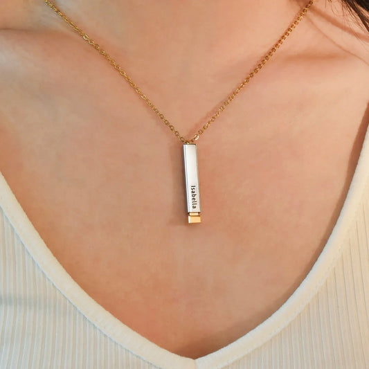Necklace with Hidden Message