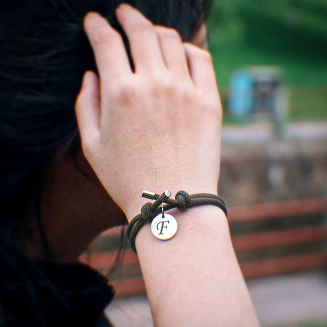 Magnetic Bracelet with Initials