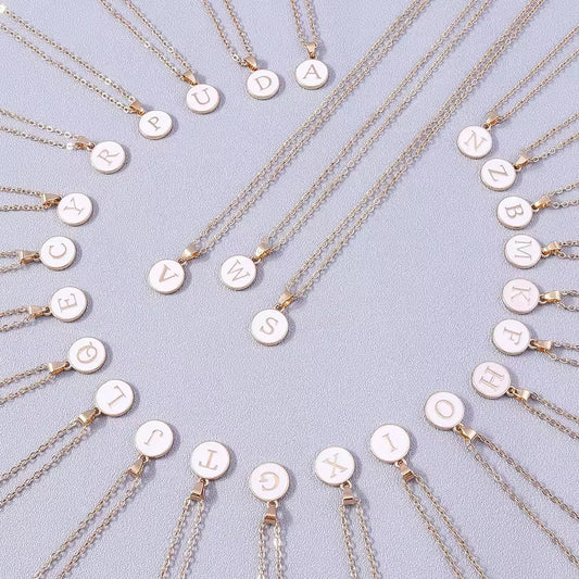 Monette Initial Necklace | Gold