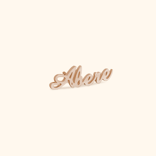 Luxurious Name Plate Earrings