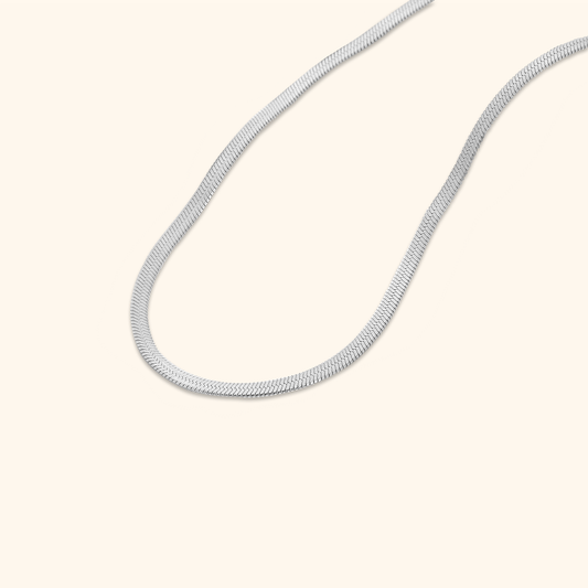 Trendy Herringbone Necklace