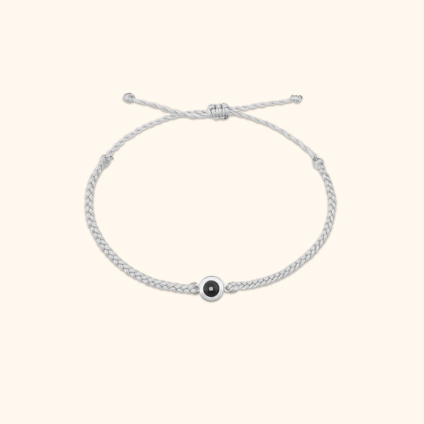 Personalised Circle Photo Bracelet
