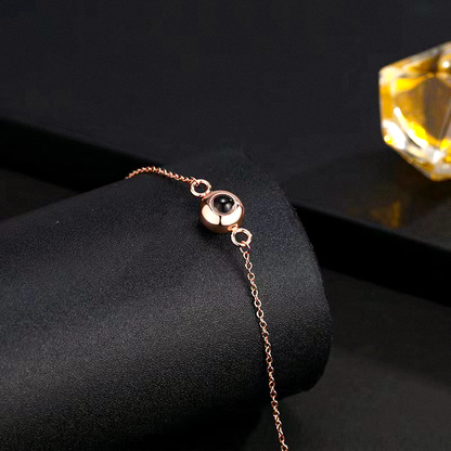 Classic Bracelet with Projection Charm