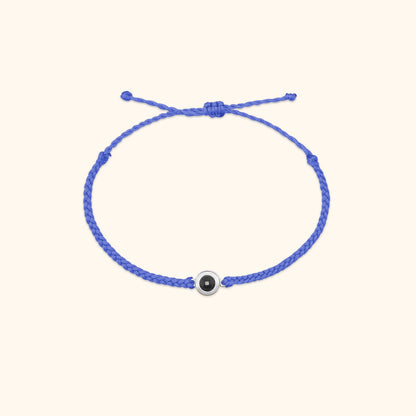 Personalised Circle Photo Bracelet