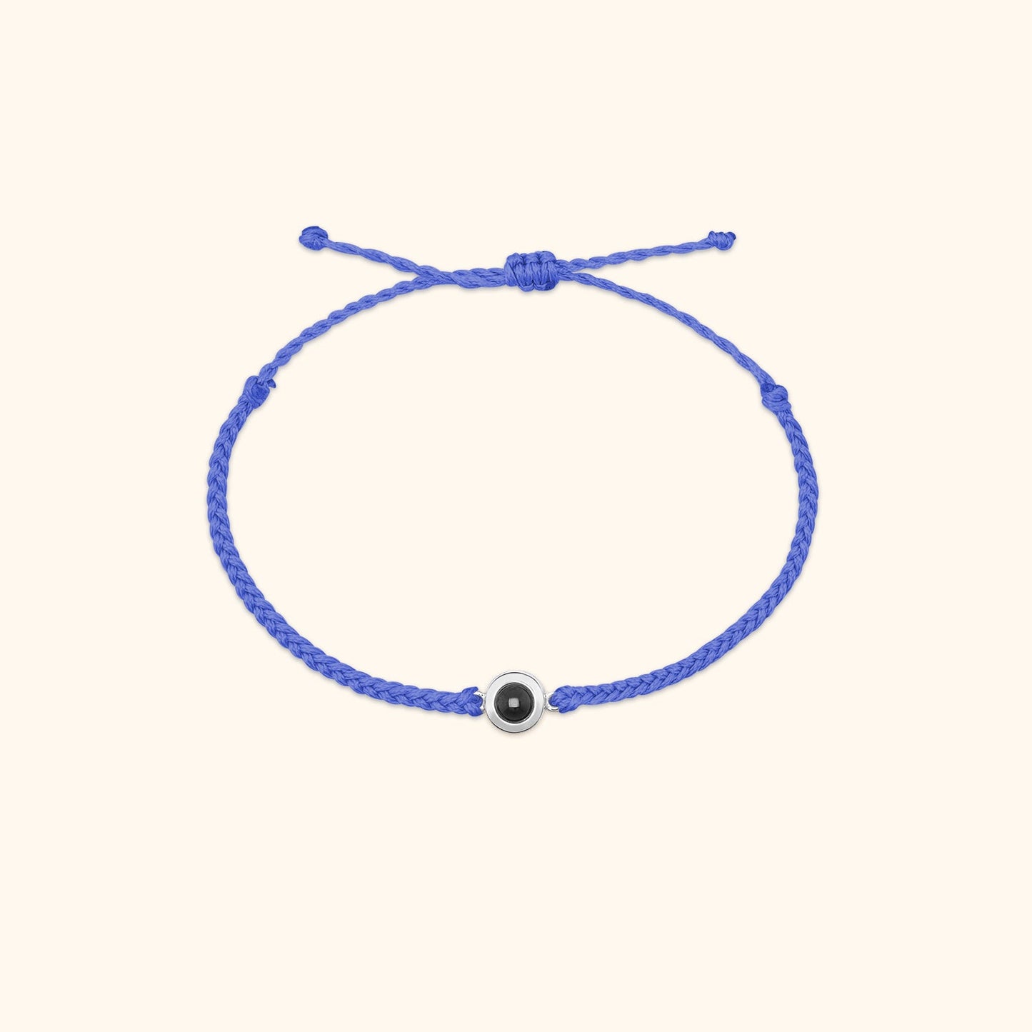 Personalised Circle Photo Bracelet