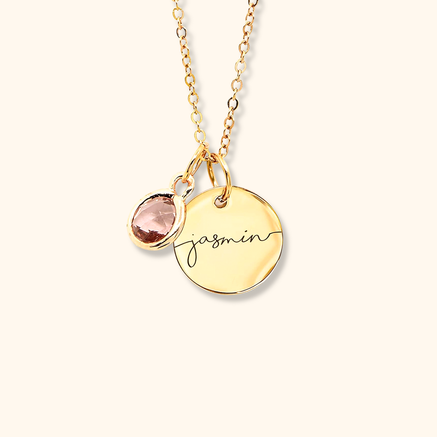 Personalised Birthstone Necklace