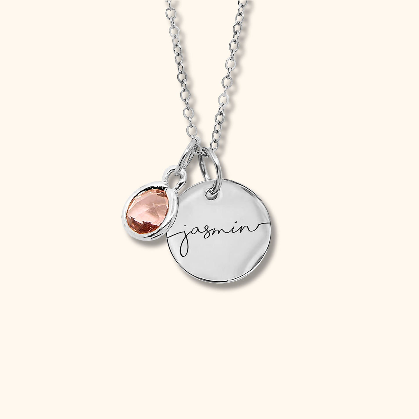 Personalised Birthstone Necklace