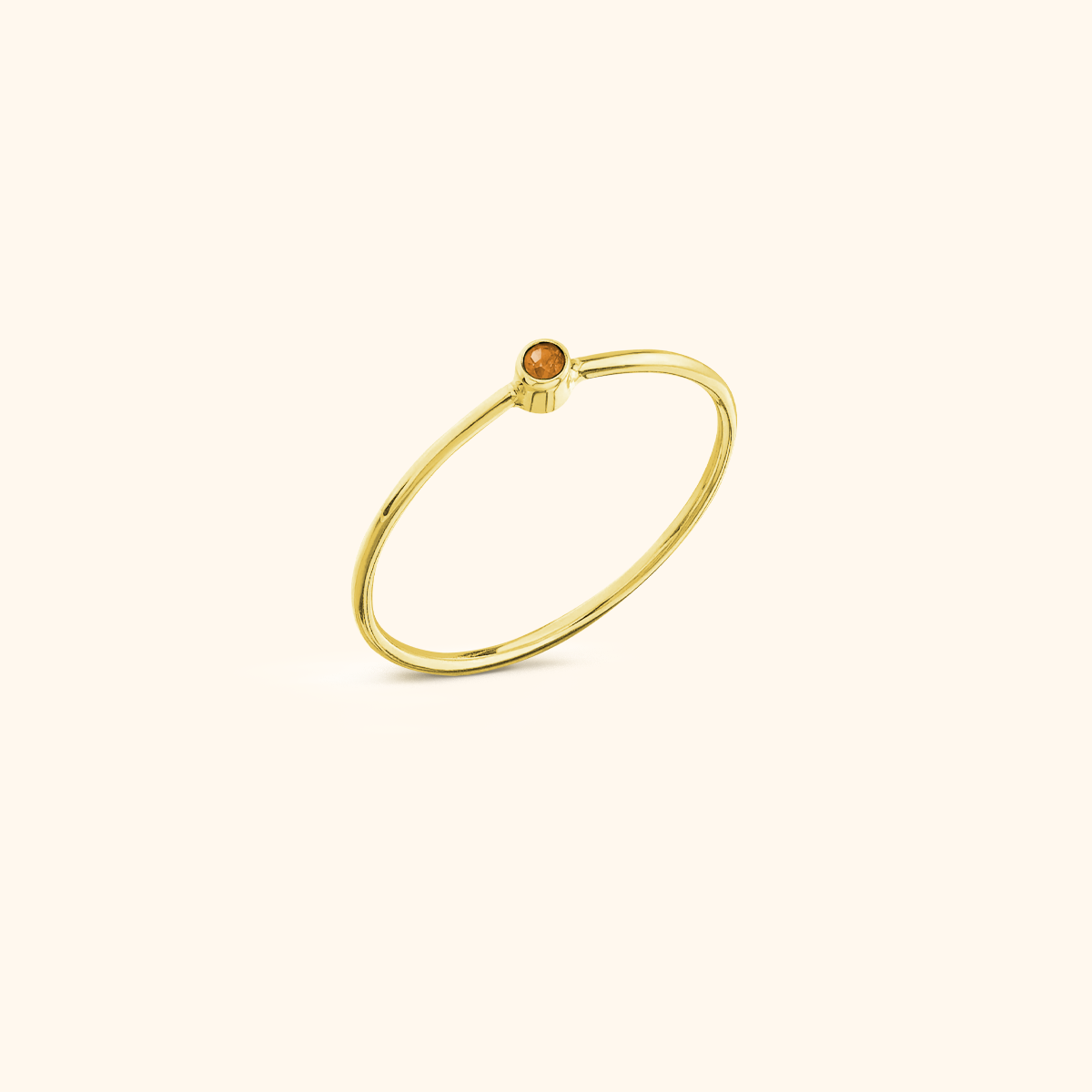 Sparkling Ring with Birthstone