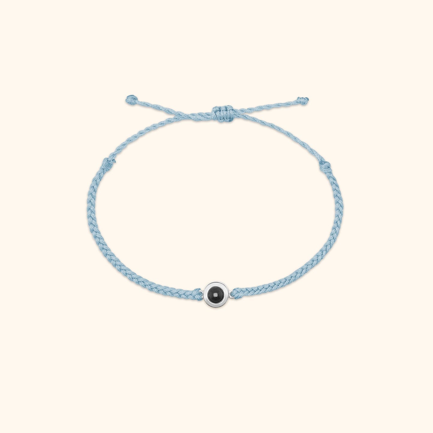 Personalised Circle Photo Bracelet