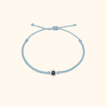 Personalised Circle Photo Bracelet