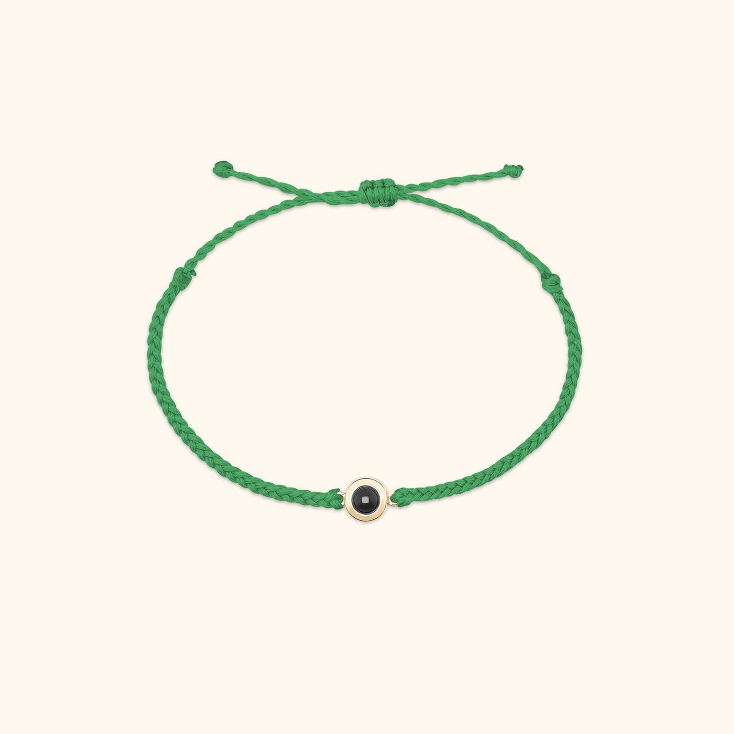 Personalised Circle Photo Bracelet
