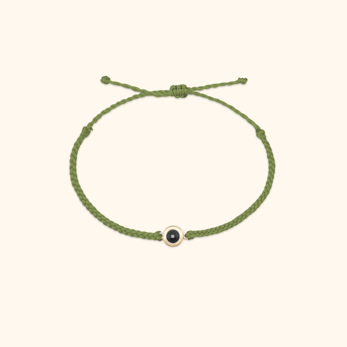 Personalised Circle Photo Bracelet