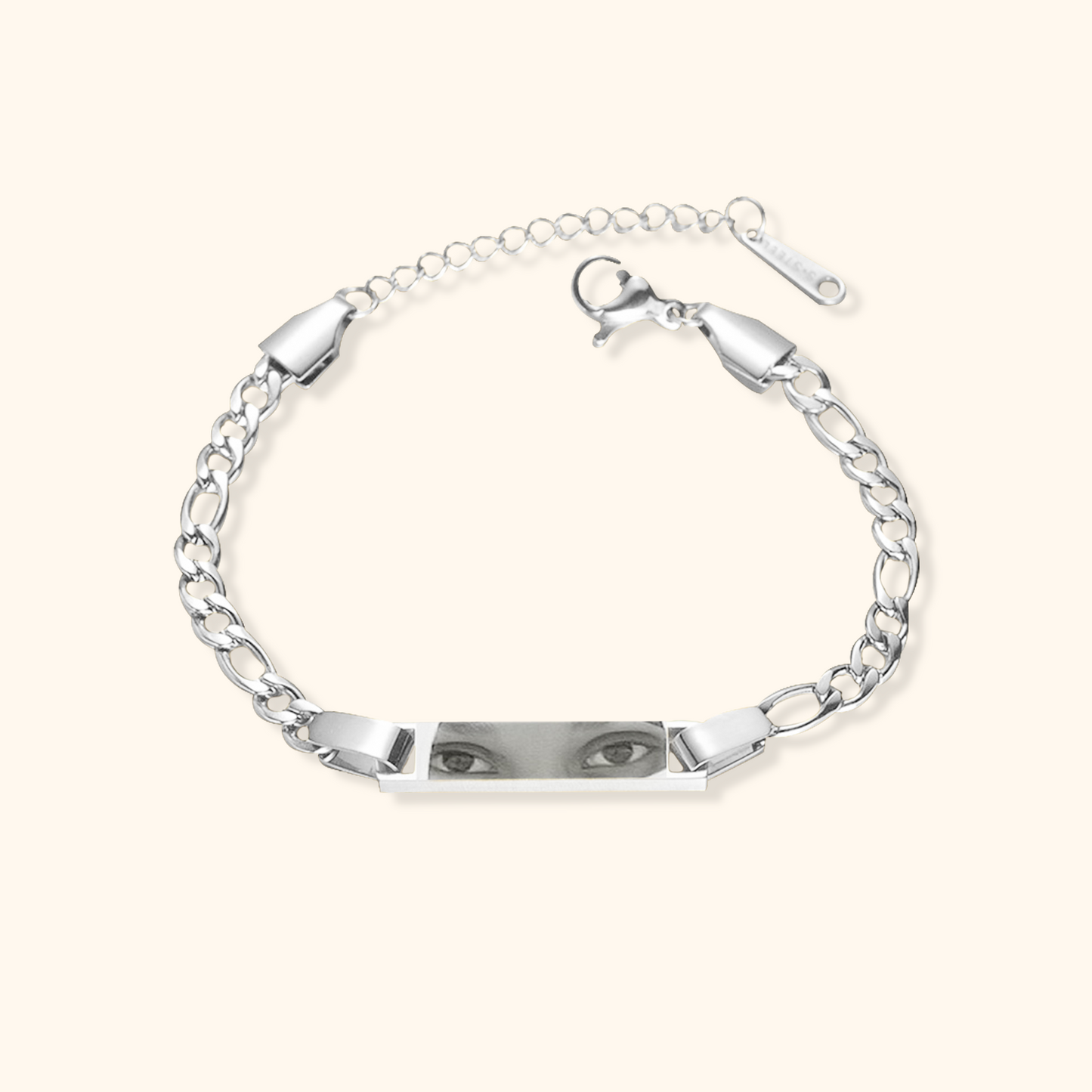 Personalised Engraved Eye Bracelet