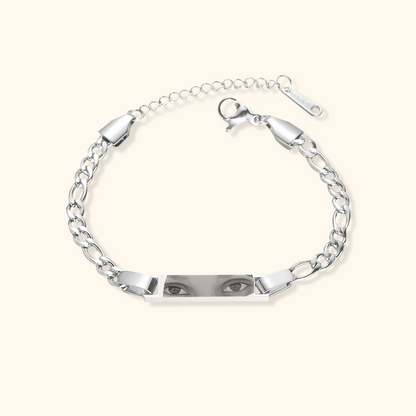 Personalised Engraved Eye Bracelet