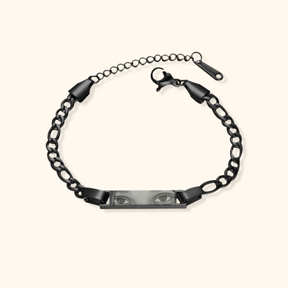 Personalised Engraved Eye Bracelet