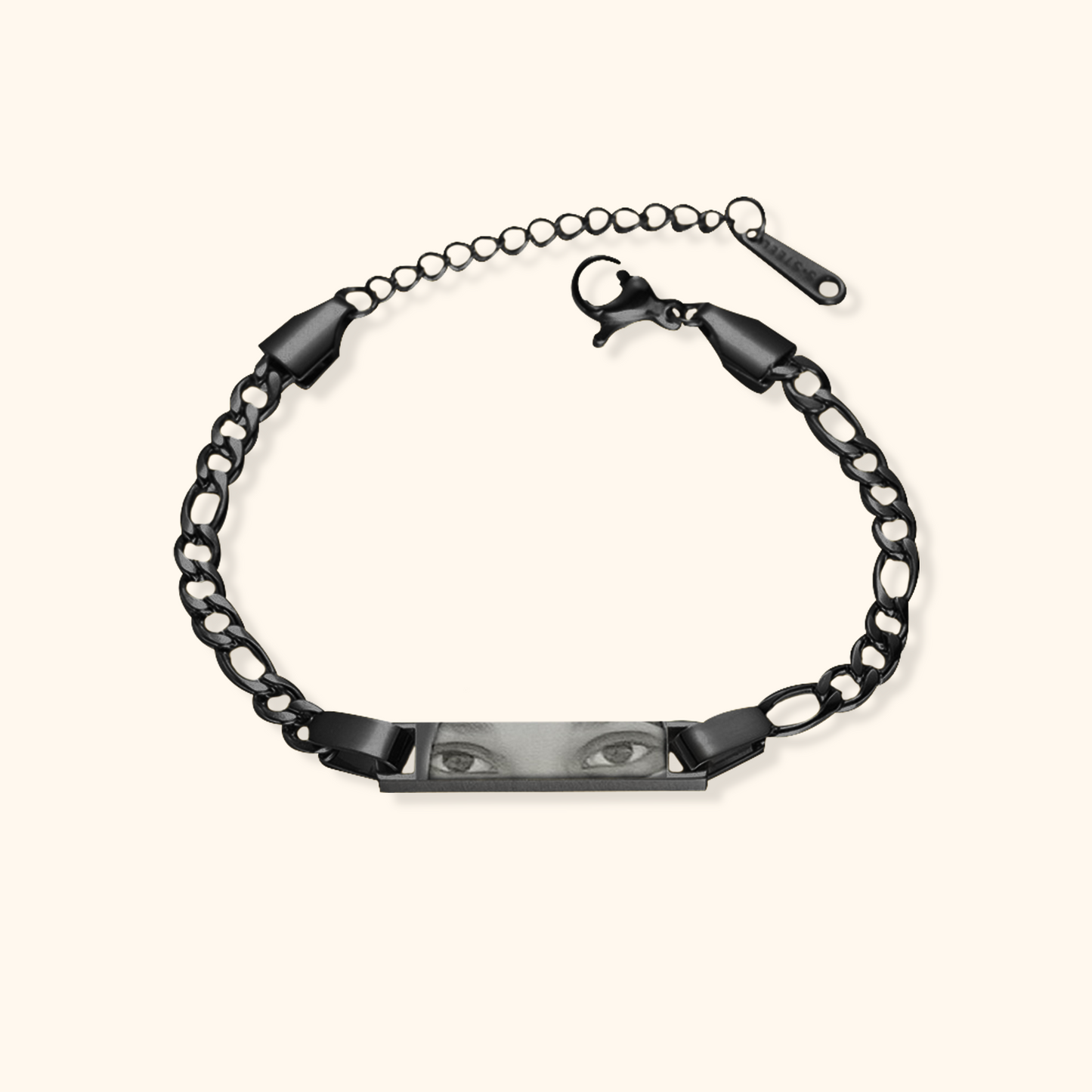 Personalised Engraved Eye Bracelet