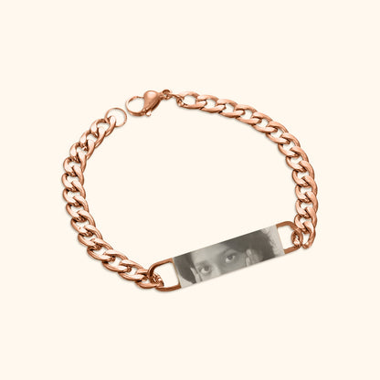 Personalised Engraved Eye Bracelet