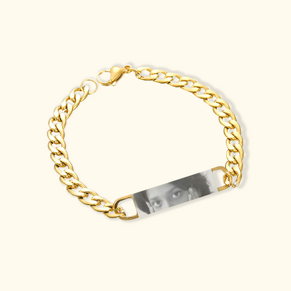 Personalised Engraved Eye Bracelet