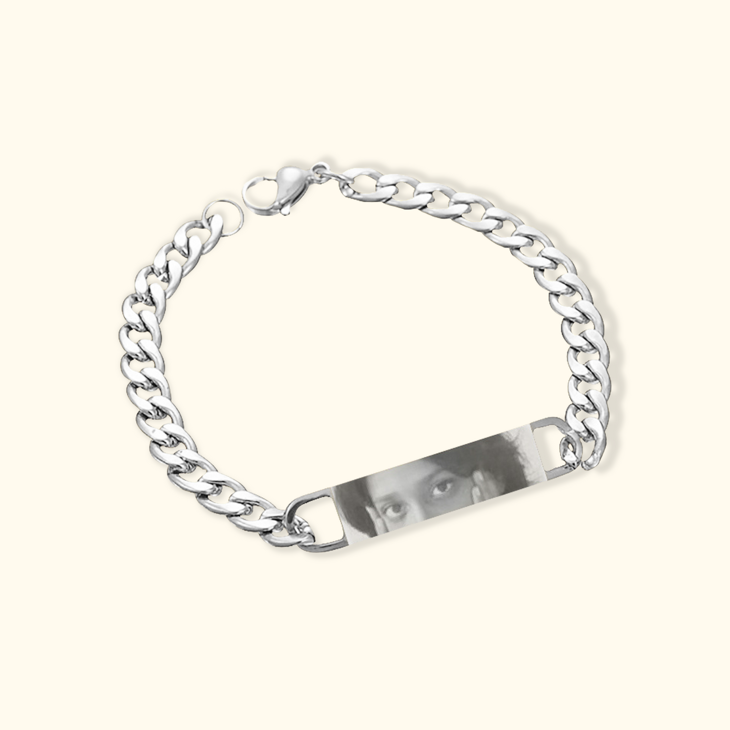 Personalised Engraved Eye Bracelet