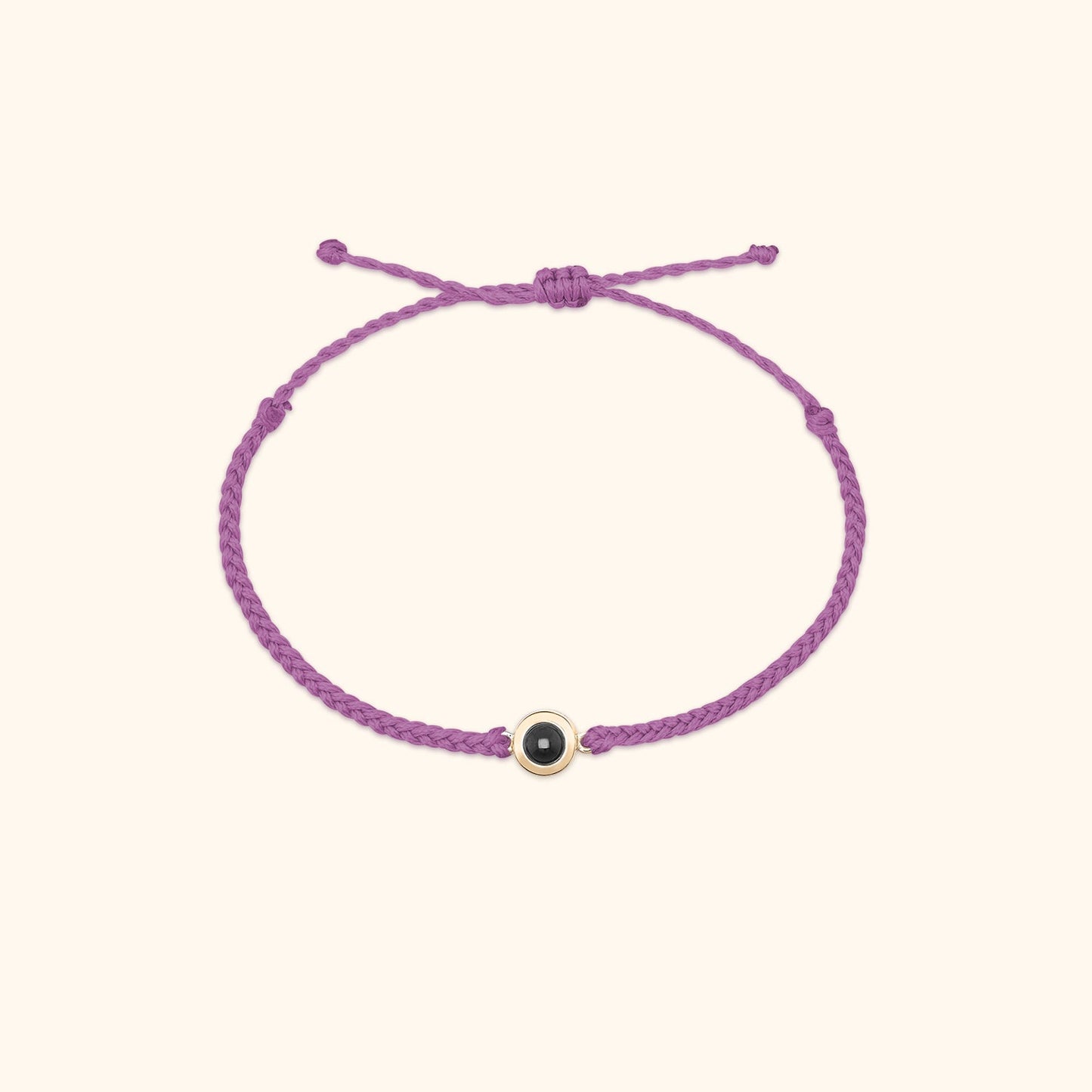 Personalised Circle Photo Bracelet
