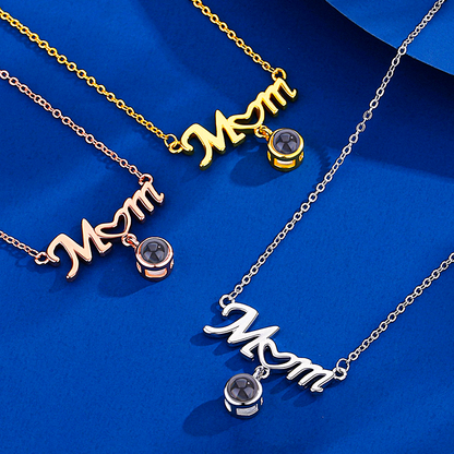 Mum Necklace with Projection Charm