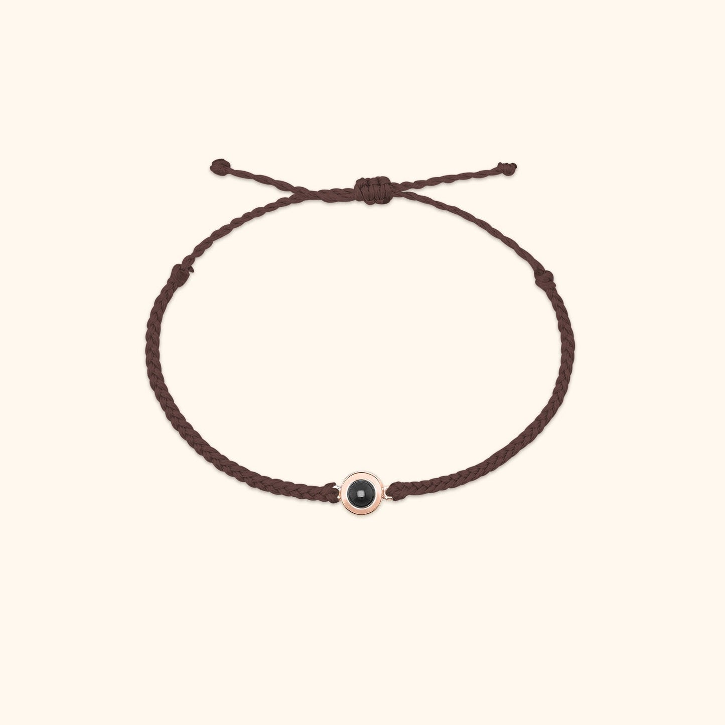 Personalised Circle Photo Bracelet