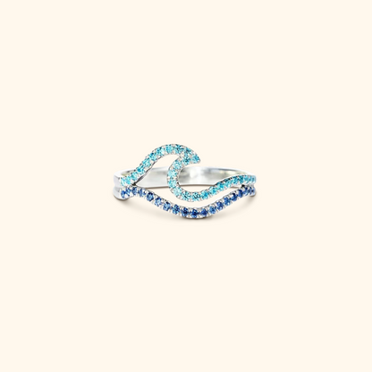 Wavy Ring with Self-Love