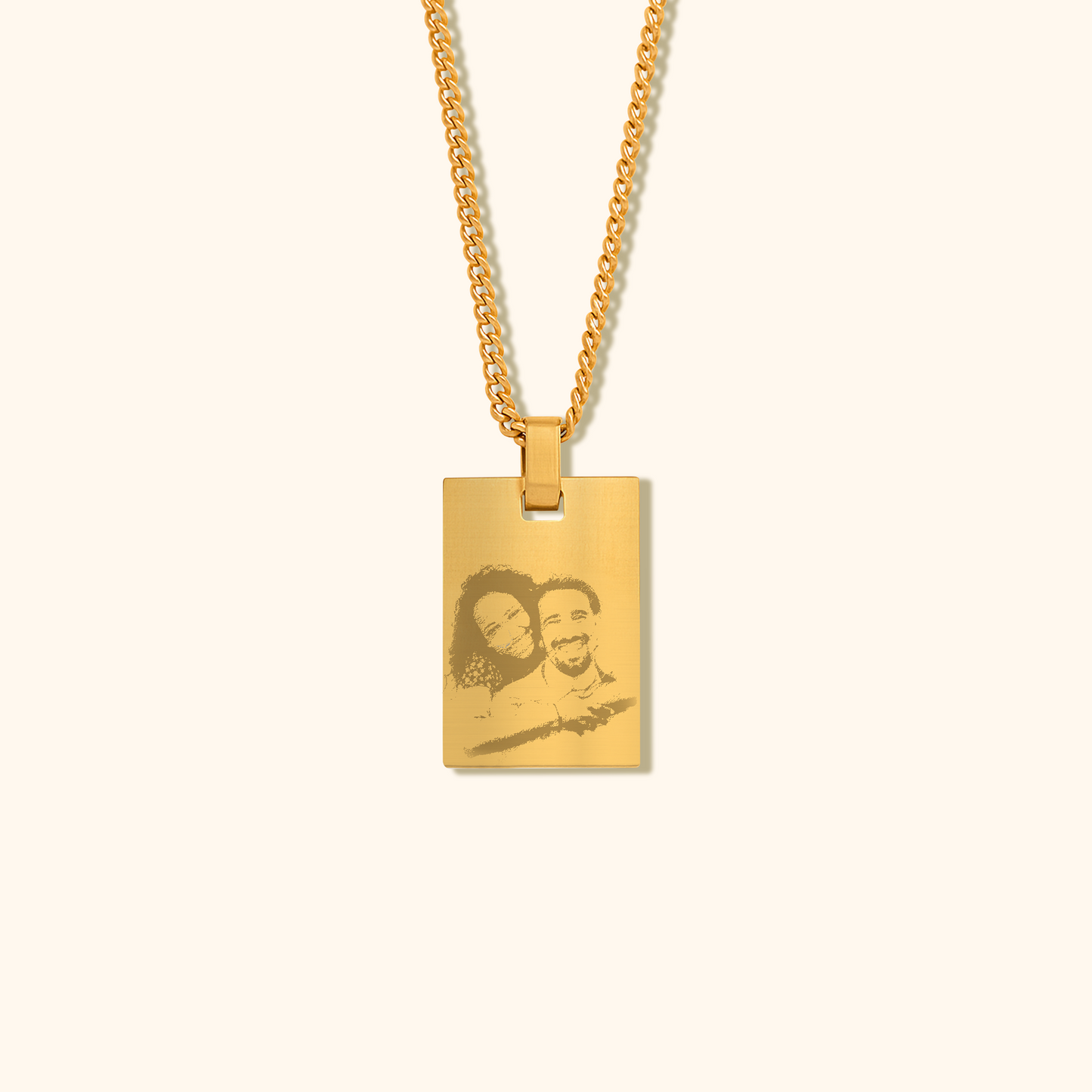 Personalised Cherish Photo Pendant