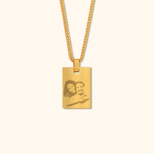 Personalised Cherish Photo Pendant