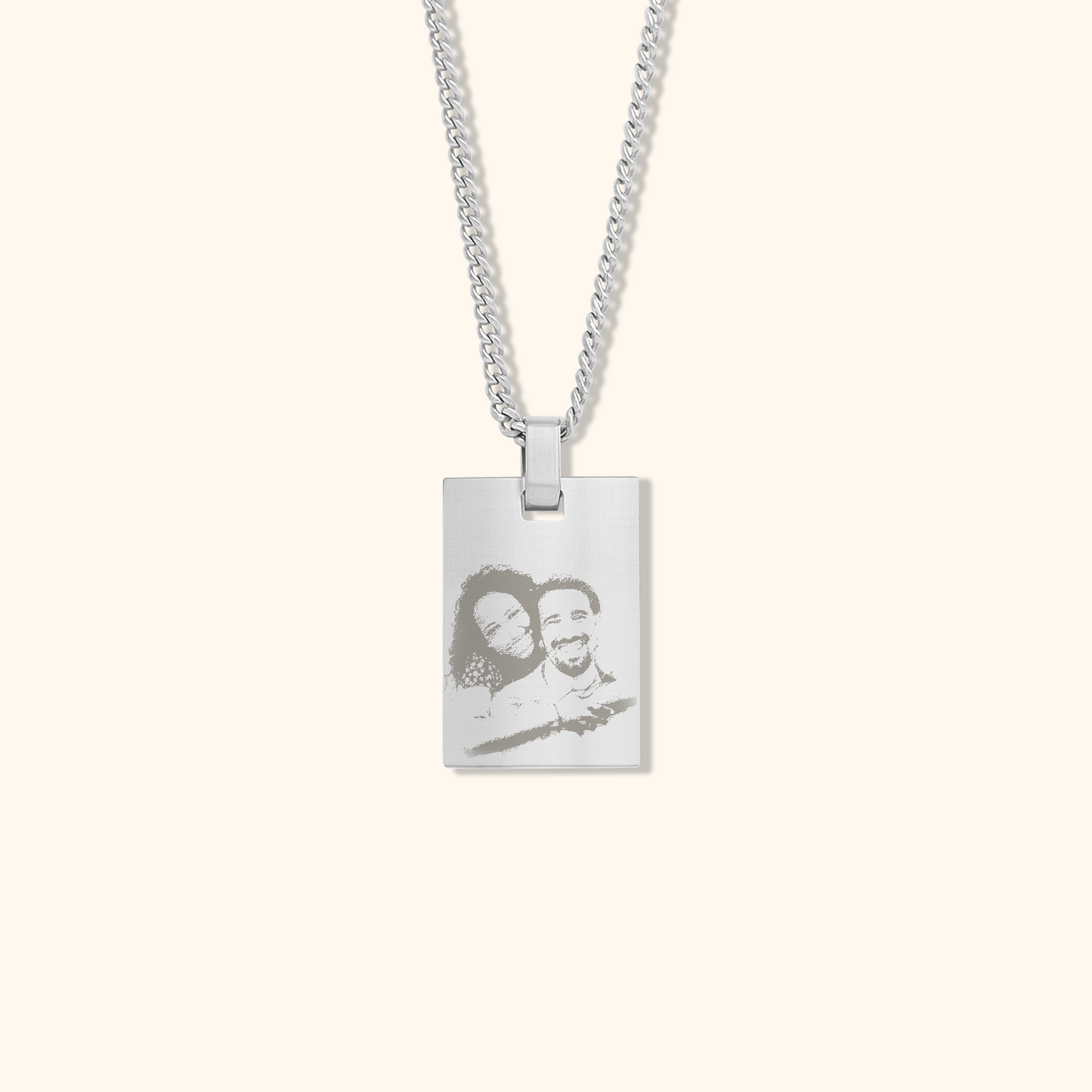 Personalised Cherish Photo Pendant