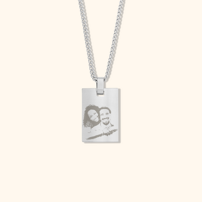 Personalised Cherish Photo Pendant
