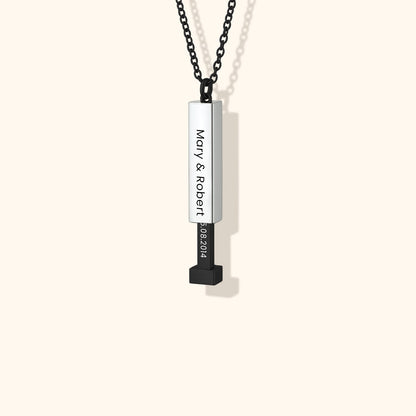 Necklace with Hidden Message