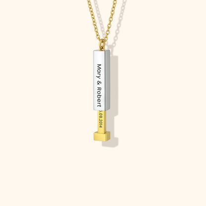 Necklace with Hidden Message