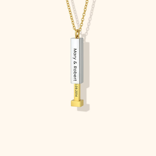 Necklace with Hidden Message