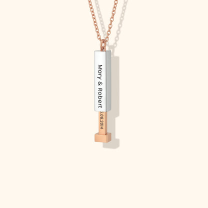 Necklace with Hidden Message