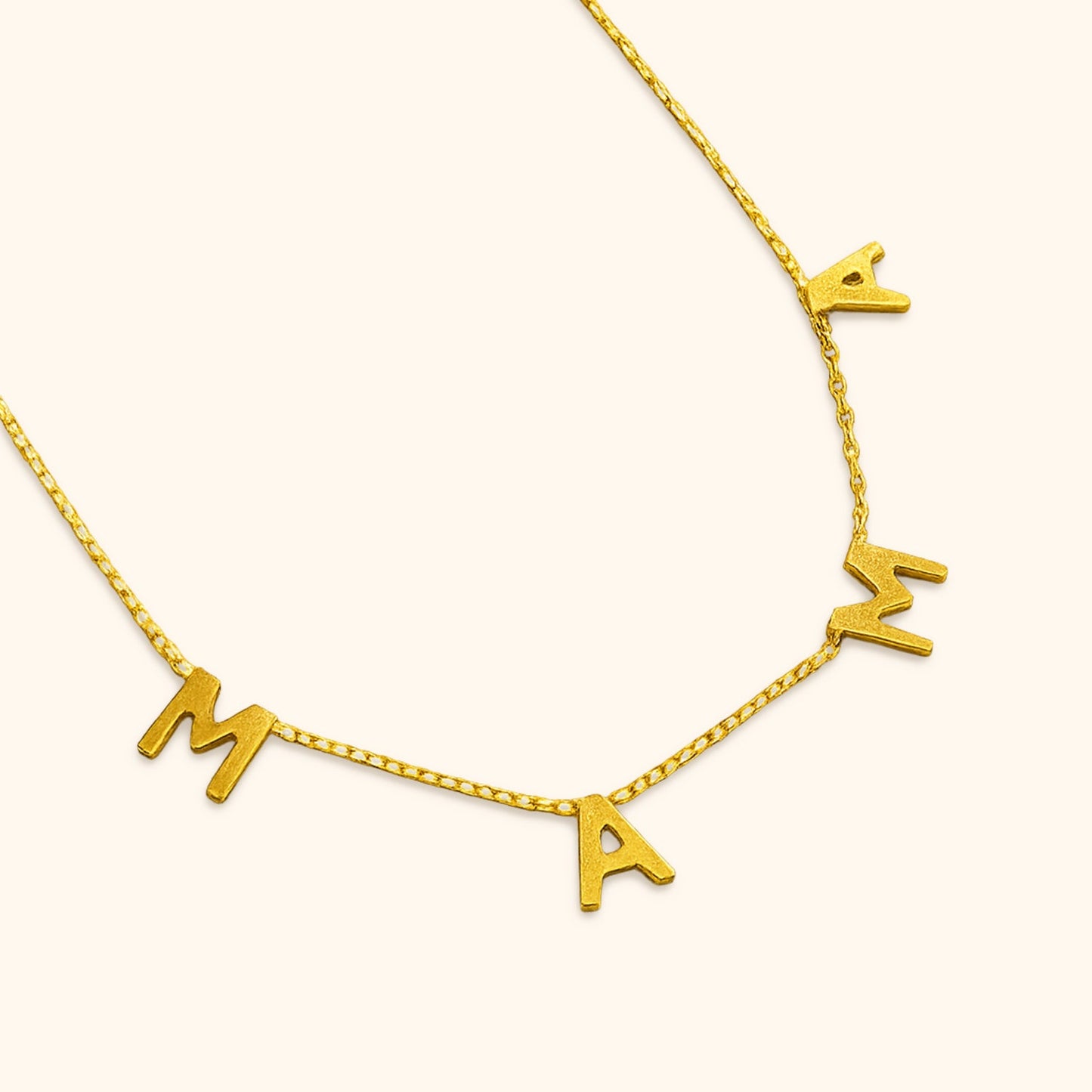Personalised Engraved Initial Necklace