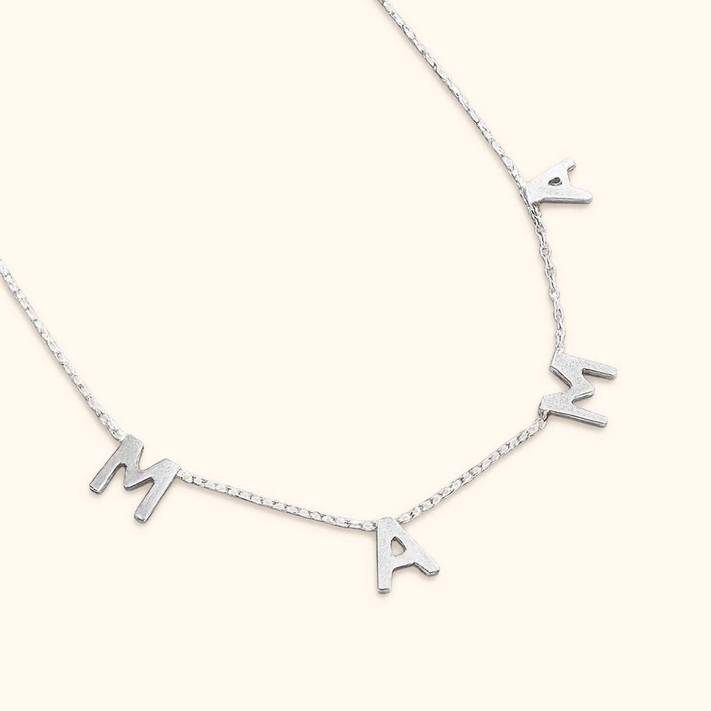 Personalised Engraved Initial Necklace
