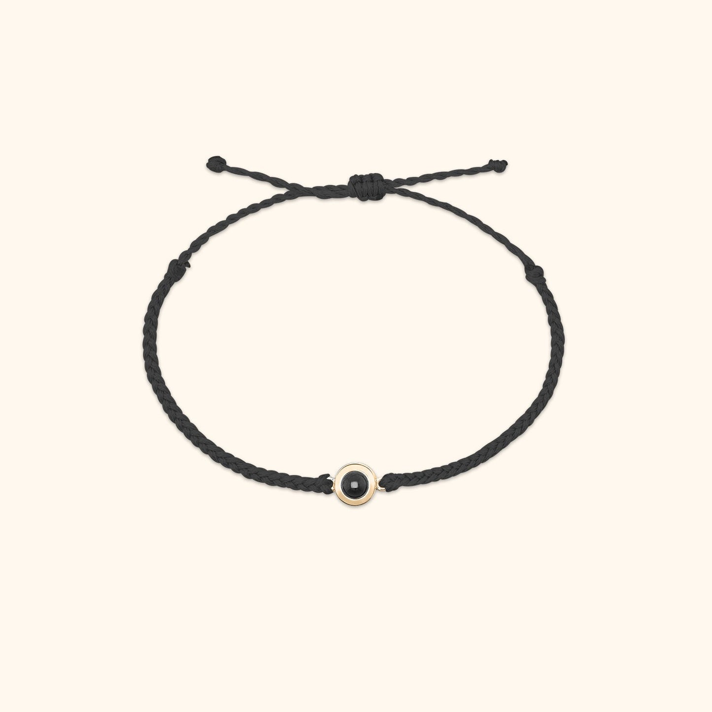 Personalised Circle Photo Bracelet