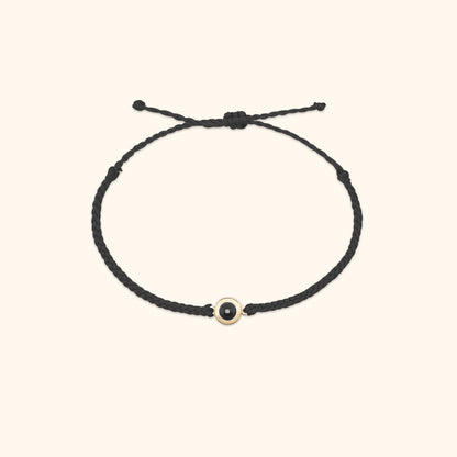 Personalised Circle Photo Bracelet