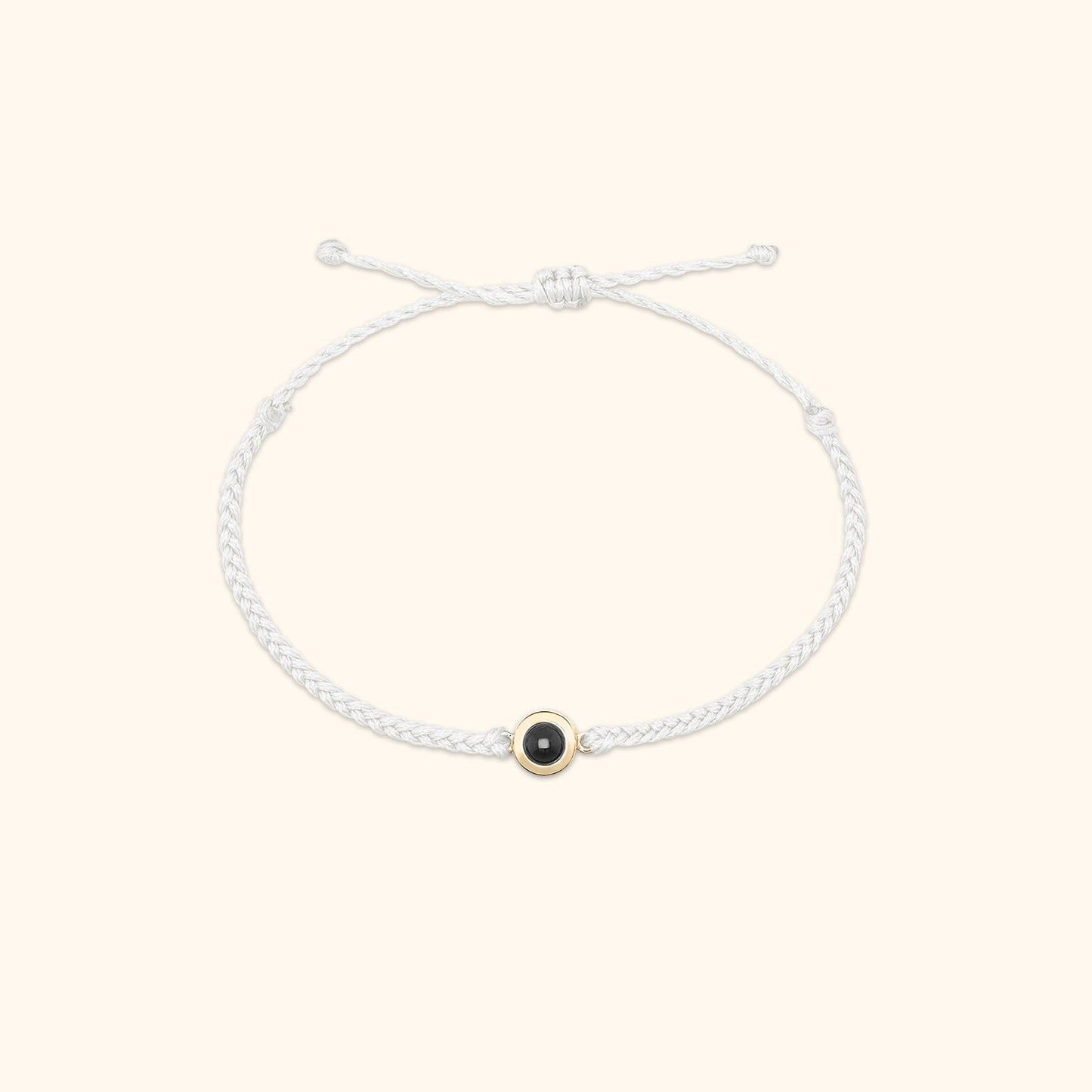 Personalised Circle Photo Bracelet