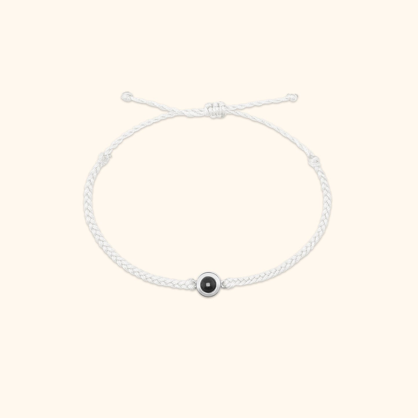 Personalised Circle Photo Bracelet