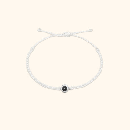Personalised Circle Photo Bracelet