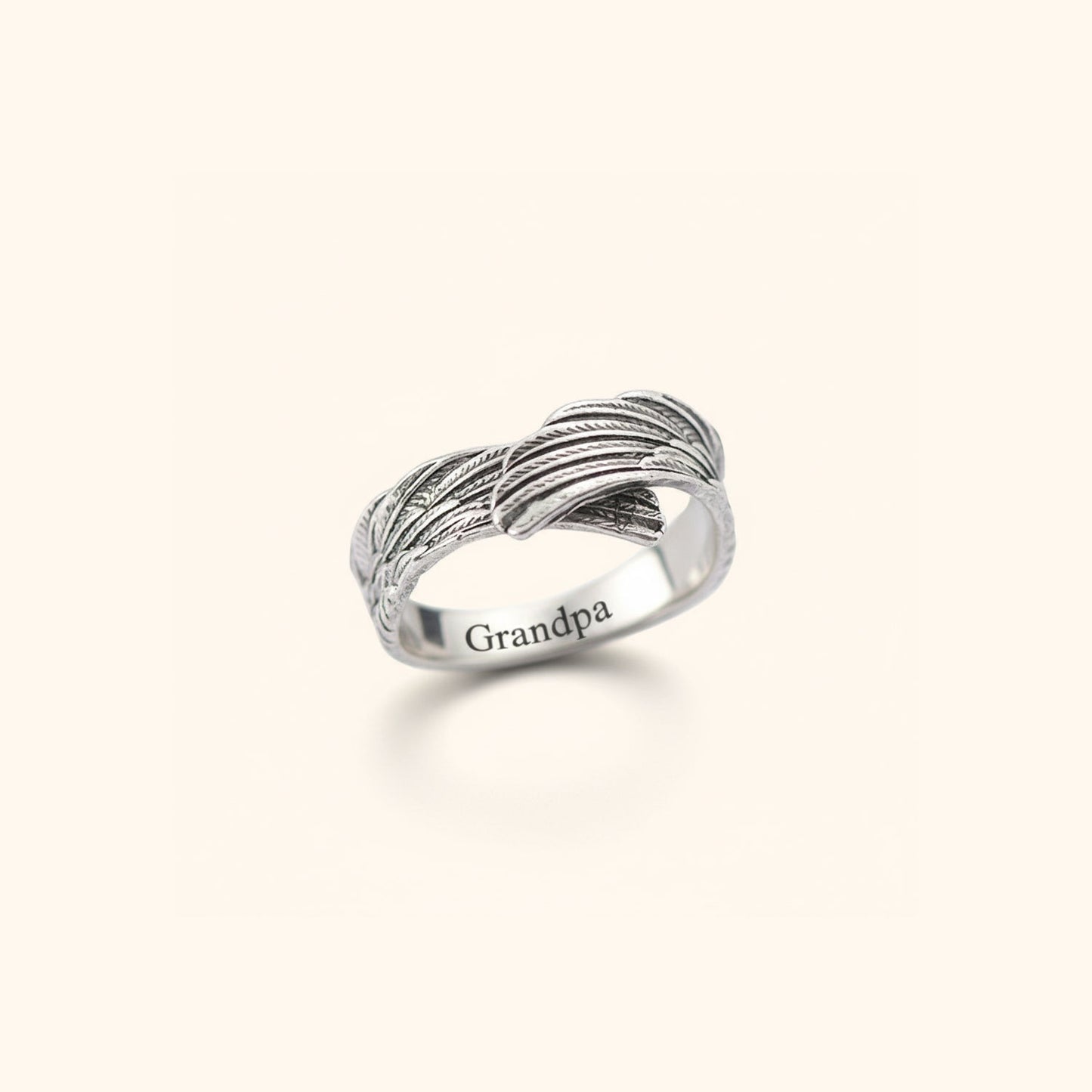Guardian Wings Angel Ring with Message Card