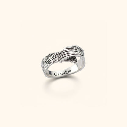 Guardian Wings Angel Ring with Message Card