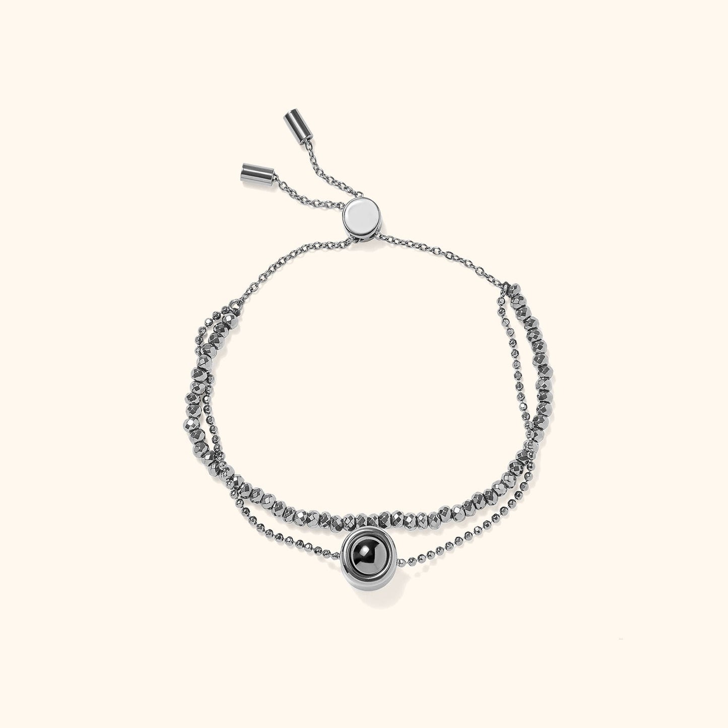 Personalised Crystal Projection Bracelet