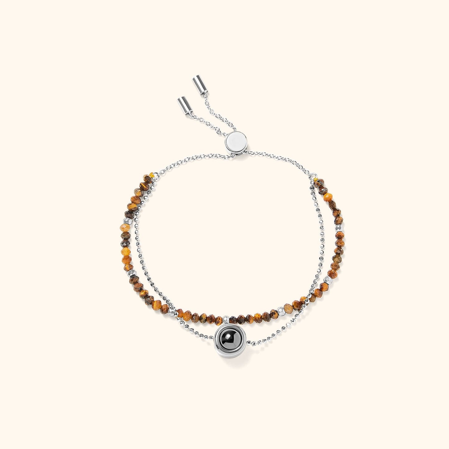 Personalised Crystal Projection Bracelet