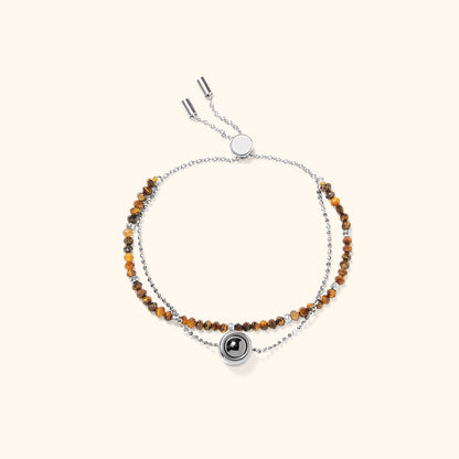Personalised Crystal Projection Bracelet